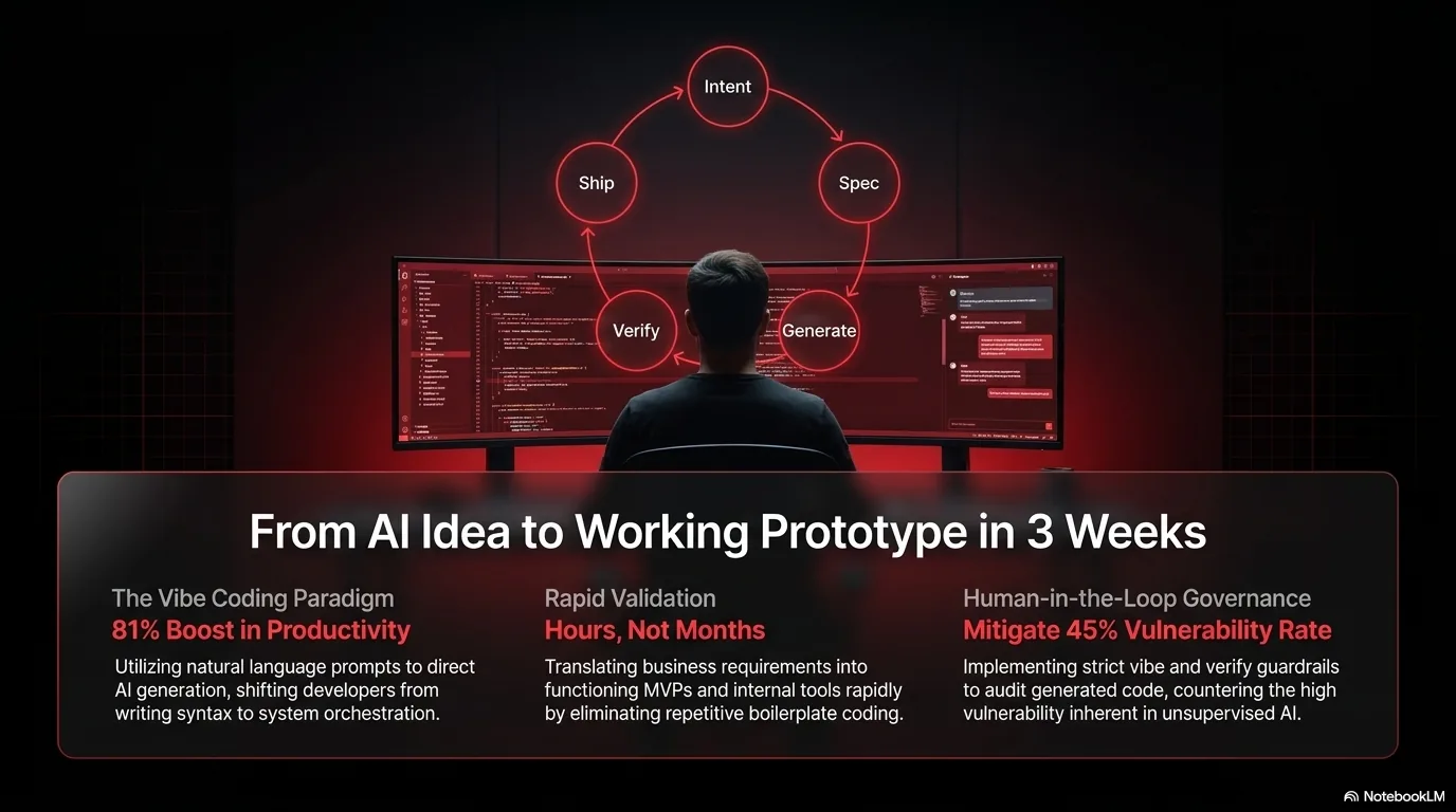 From AI idea to working prototype in 3 weeks — the workshop methodology