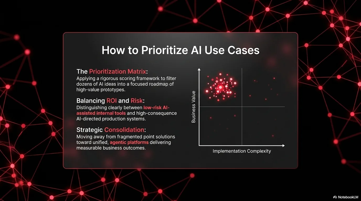 How to prioritize AI use cases — from scatter of ideas to a scored, fundable shortlist
